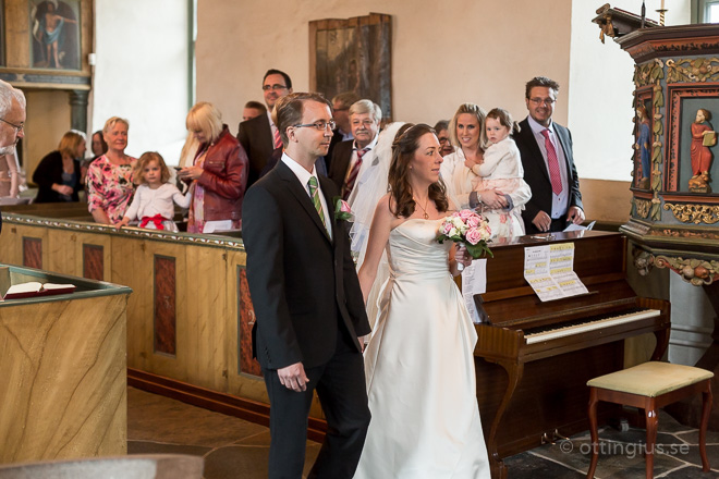 Bröllop vigsel Kållereds gamla medeltids kyrka