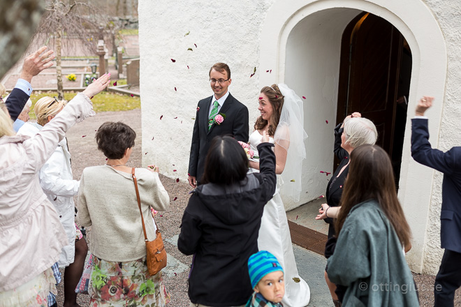 Bröllop vigsel Kållereds gamla medeltids kyrka