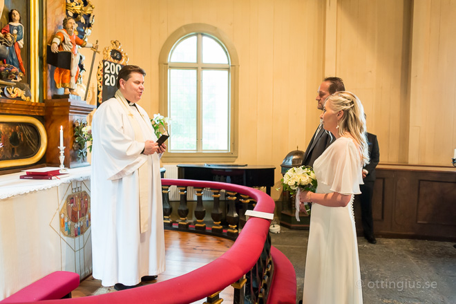 Bröllop vigsel Råda kyrka Mölnlycke