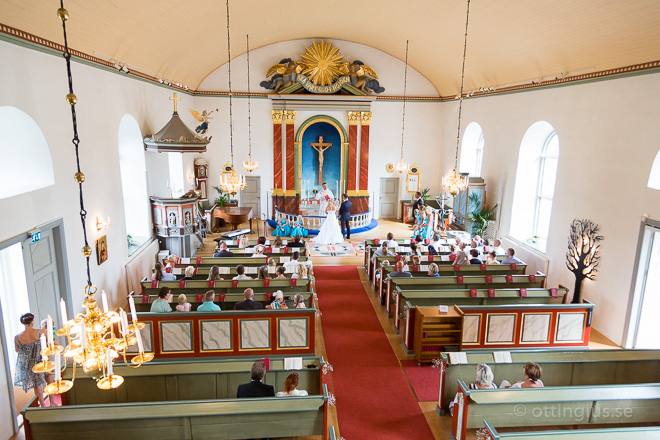 Bröllop vigsel Starrkärrs kyrka Älvängen