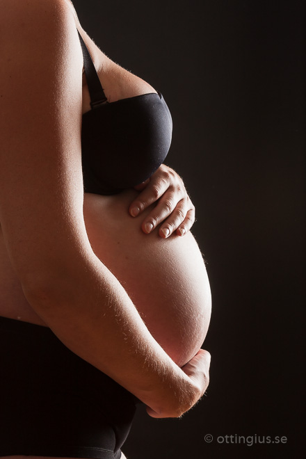 gravid fotografering Göteborg Partille