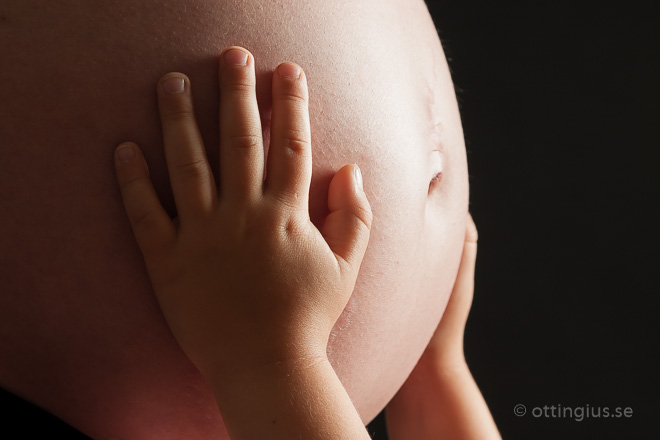 gravid fotografering Göteborg Partille