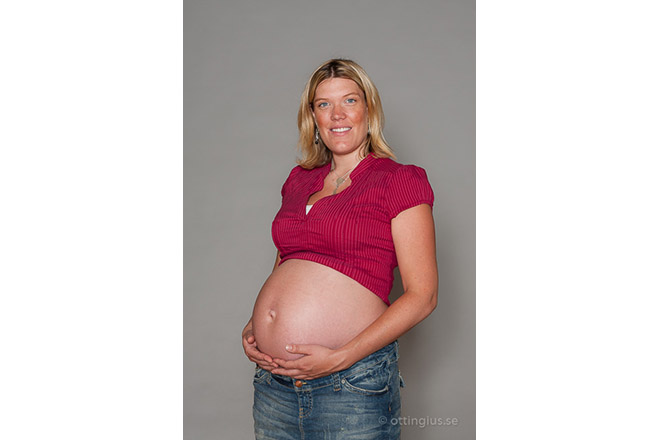gravid fotografering Göteborg Partille