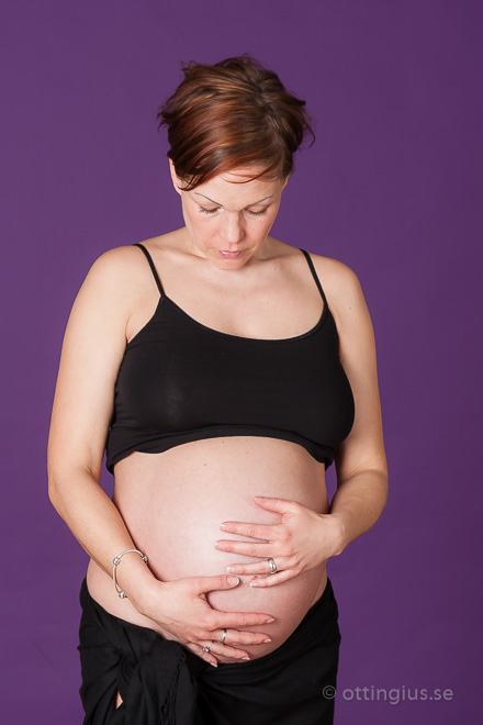 Gravidmage gravidfotografering