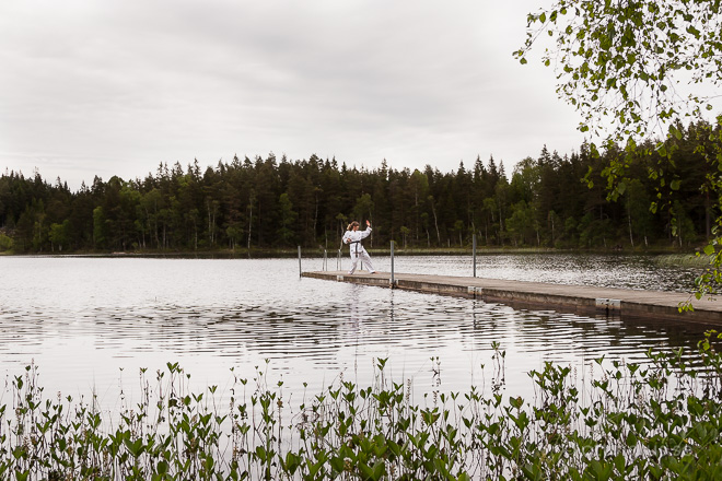 Modellfotografering och budo bilder